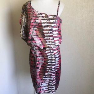 Jessica Simpson one shoulder cocktail dress w/tag
